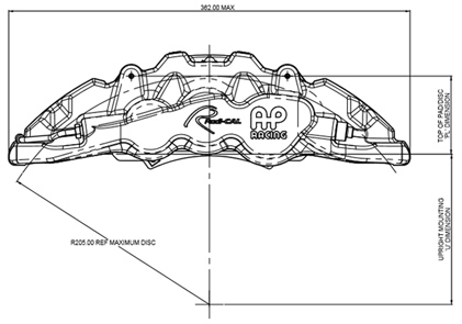 AP Racing BBK available for C7 Front and Rear - KNS Brakes